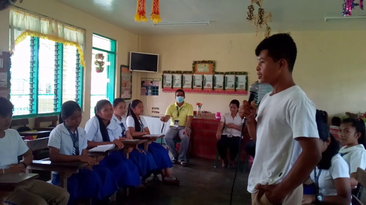 Kitubod HS   Filipino 9   Debate ukol sa Wikang Filipino ay Higit na Mahalaga kaysa Wikang Ingles Gu