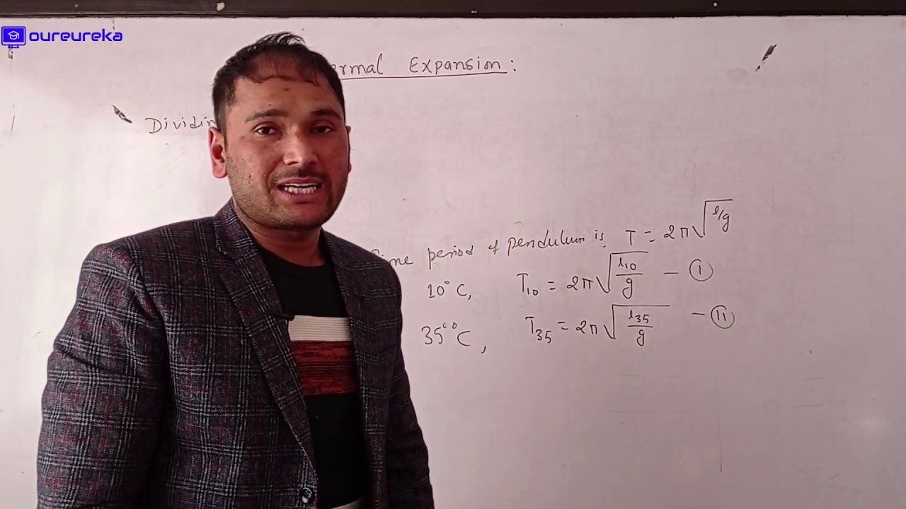 Thermal Expansion Numerical Time of pendulum Loss or Gain