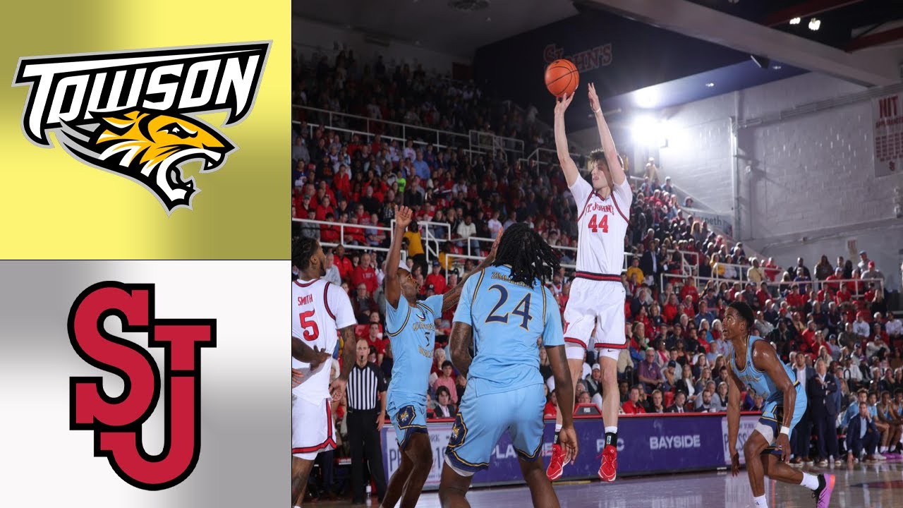 Towson Vs St.John's College Men’s Basketball  GAME  |Oct 18, 2025 NCAA Basketball Preseason