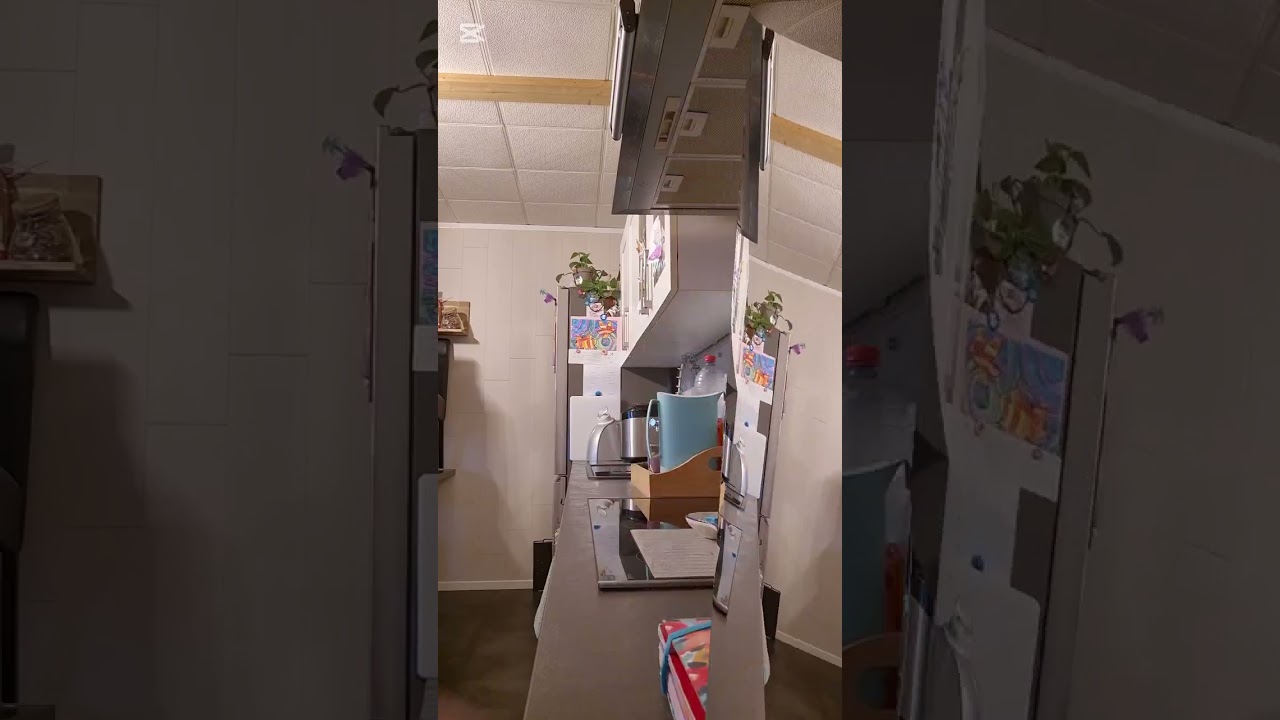 Gros ménage de la cuisine du lundi.