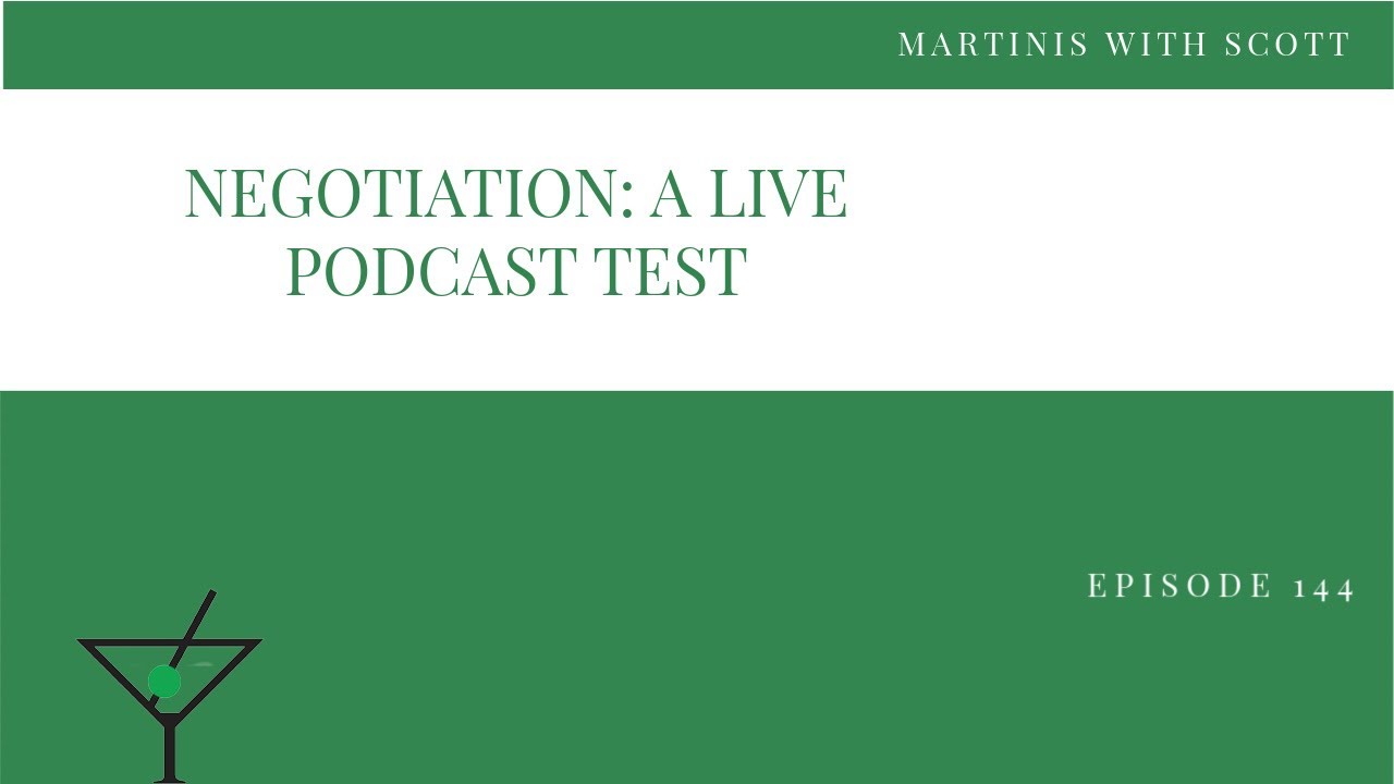 144. Negotiation: Testing a Live Podcast on Clubhouse with David Cohen of Gowling WLG
