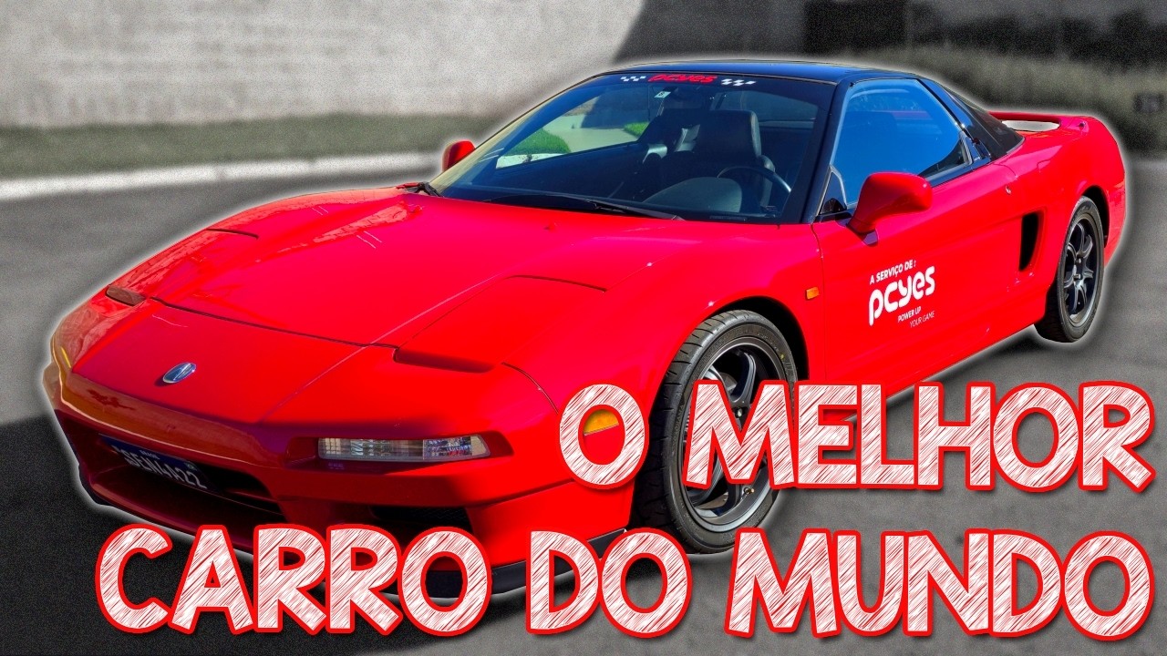 Avaliação HONDA NSX - AYRTON SENNA AJUDOU A CRIAR O MELHOR CARRO DO MUNDO! SUPERESPORTIVO DE VERDADE
