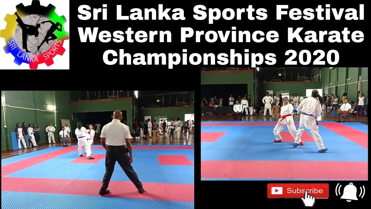 Sports Festival Western Province Karate Championships Female Kumite -55kg final Game