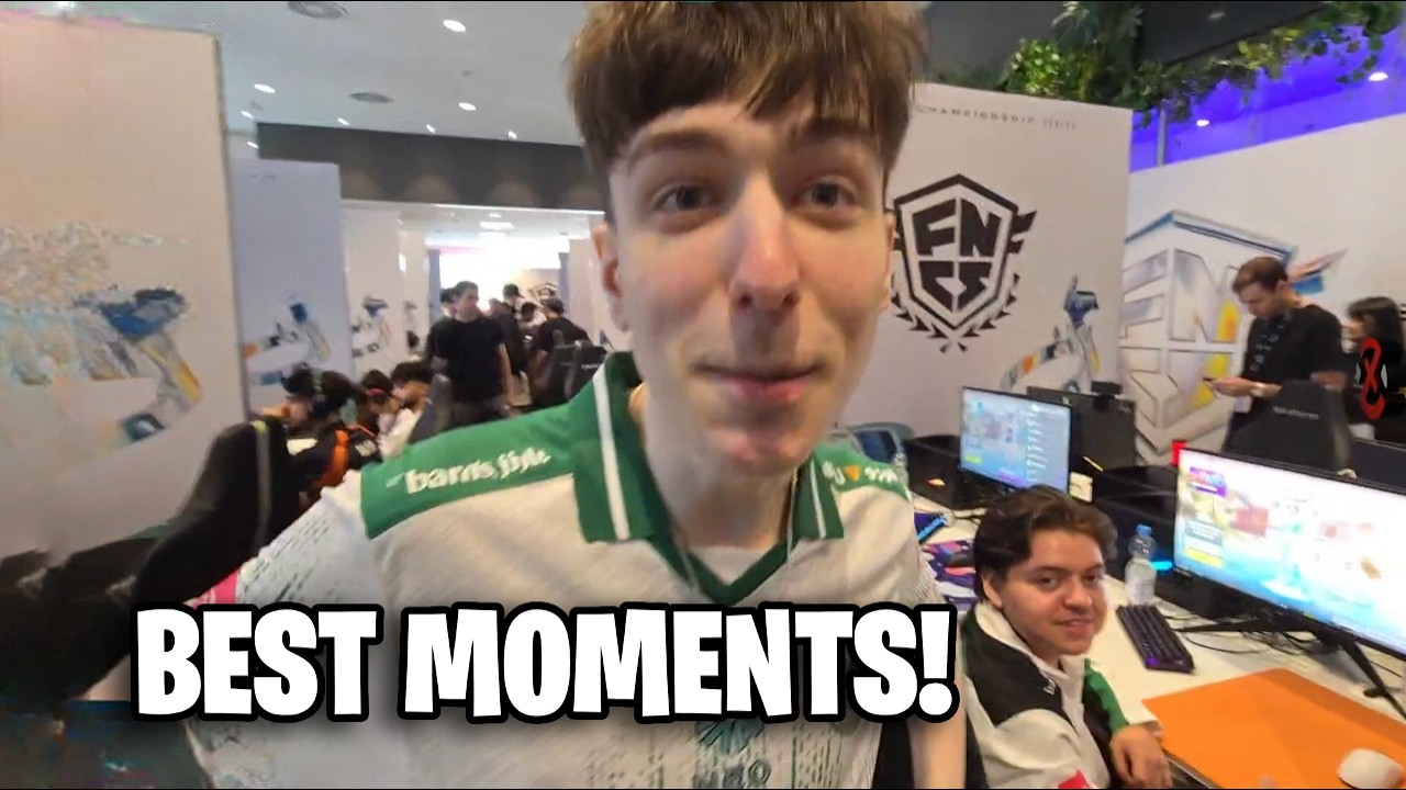 Самые смешные моменты с LAN-турнира FNCS Summit!..😭 (День 2)
