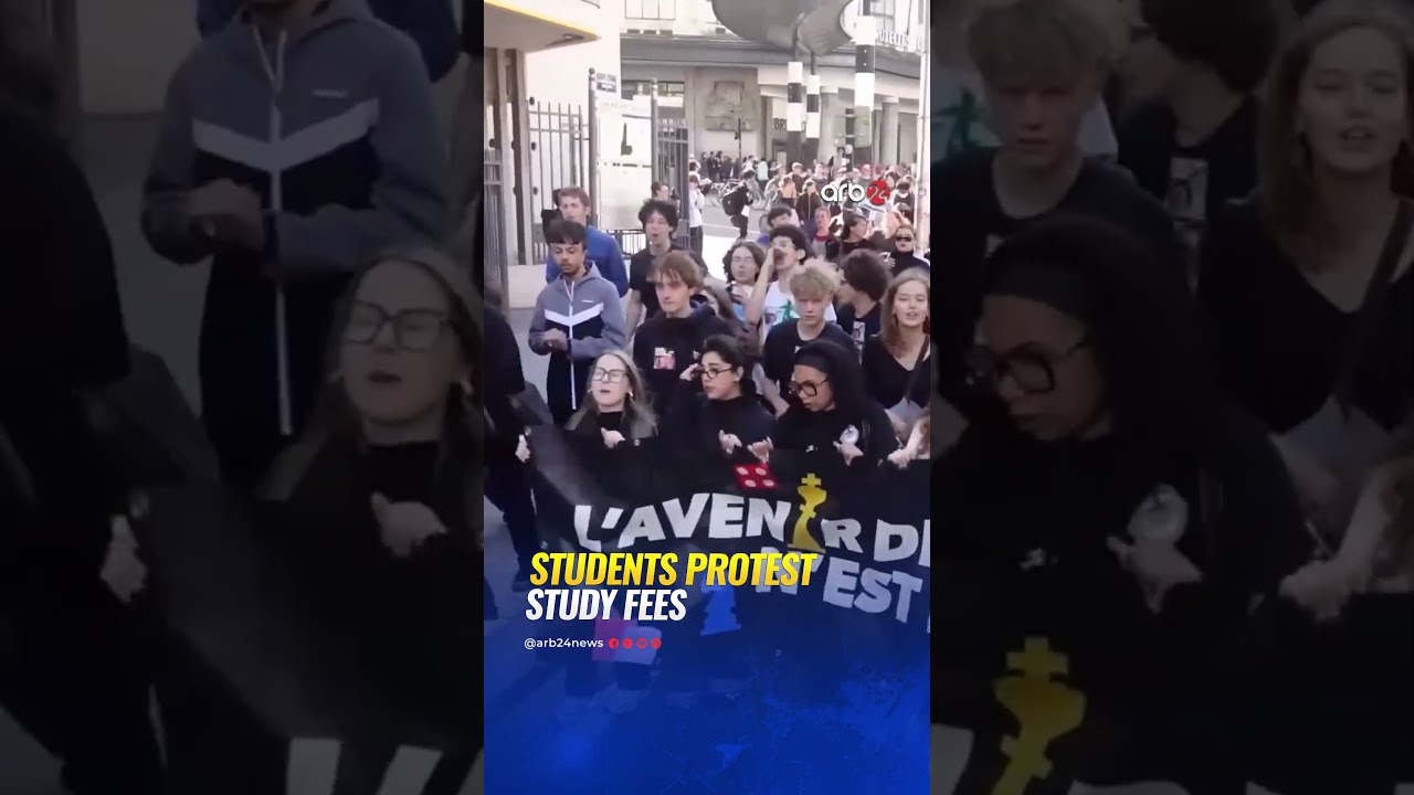 Students PROTEST Against FEES and RULES