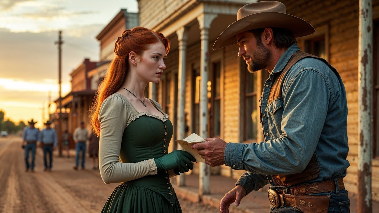 Mail-Order Bride Rejected for Her Red Hair, Until a Cowboy Said She Burned Brighter Than the Sun