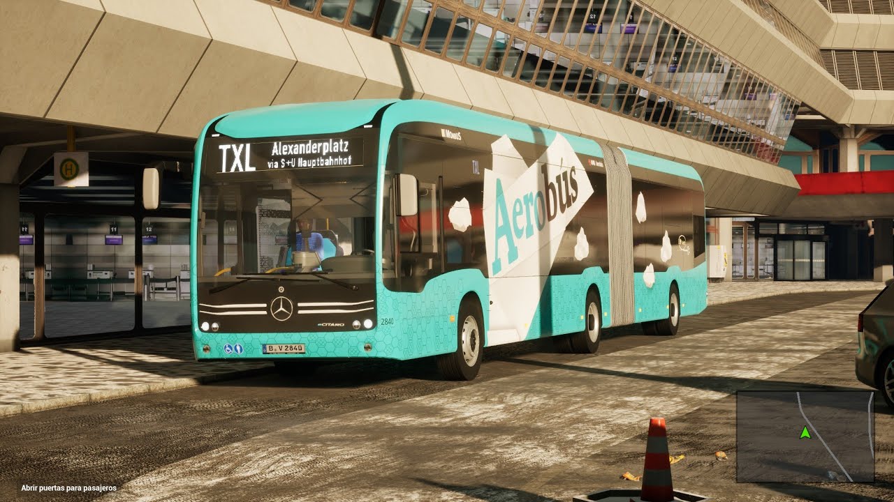 The Bus | Ruta TXL Hacia S+U Alexanderplatz/Memhardstr | Mercedes eCitybys 18M