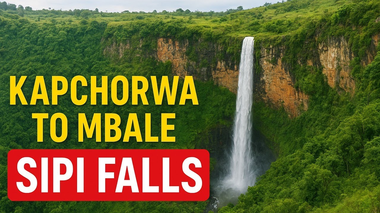 A Drive from Kapchorwa to Mbale | Magnificent View of Sipi Falls Along the Way