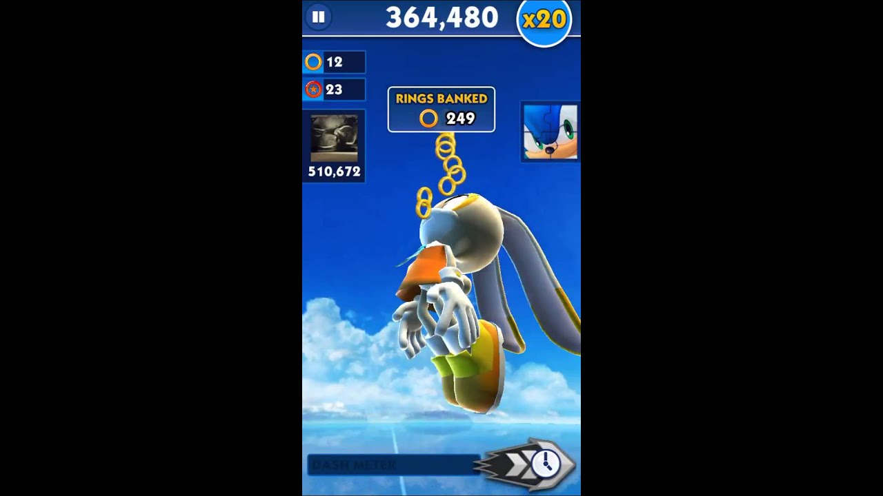 Sonic Dash - Cream. [509,320]