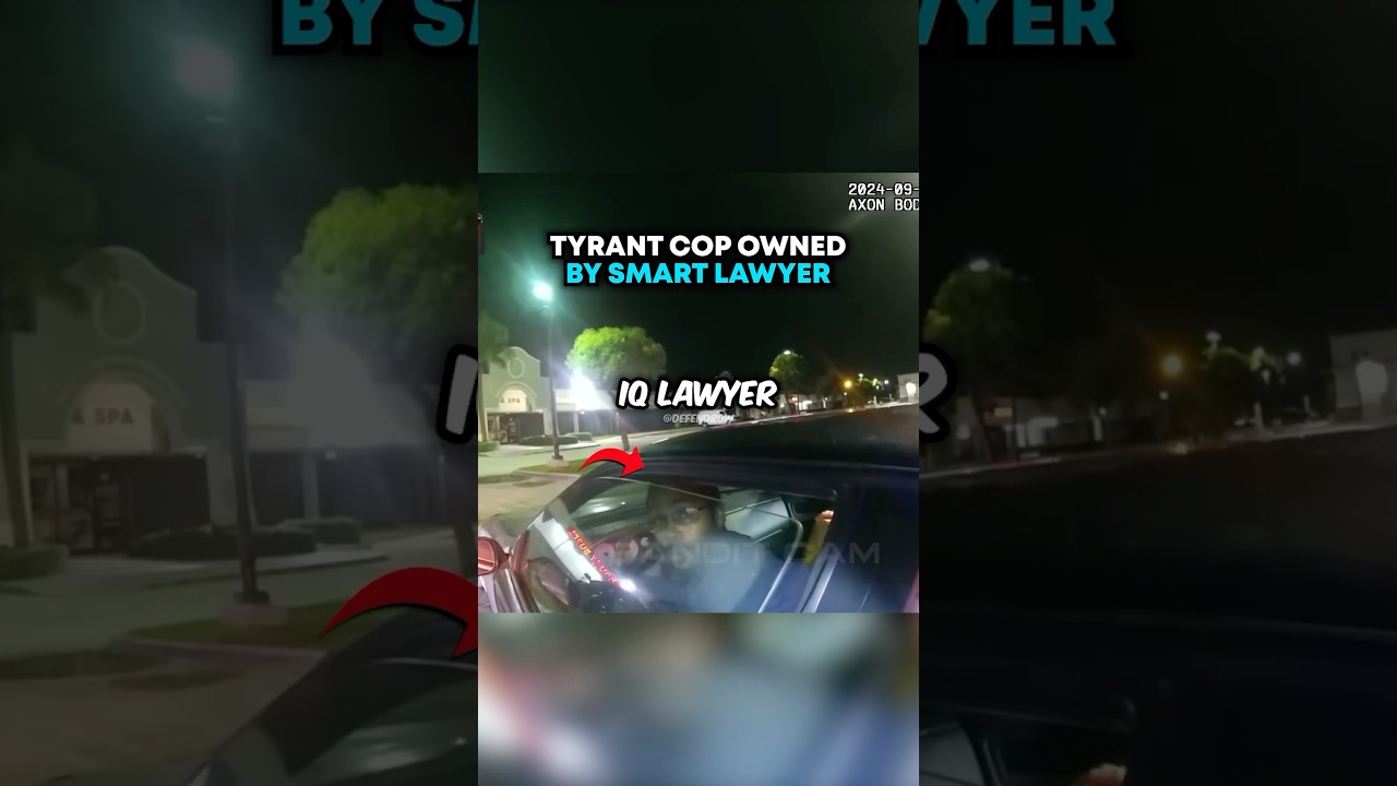 Tyrant Cop OWNED By Smart Lawyer 🤯