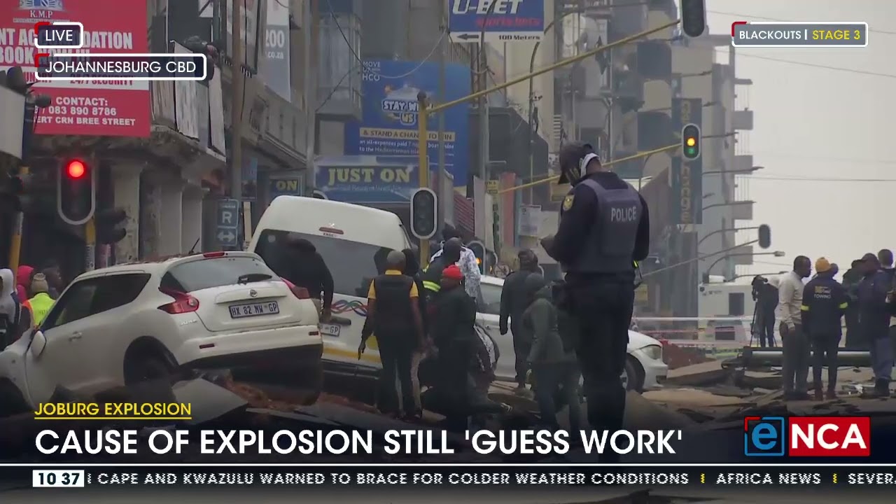 Joburg Explosion | A look at the devastation from above