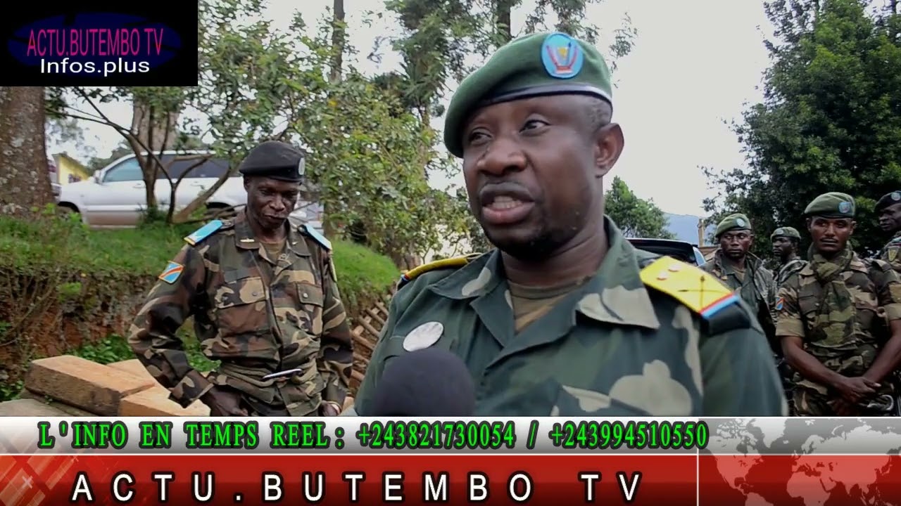 BUTEMBO(RDC):FARDC et miliciens Maï Maï se sont affrontés ce vendredi à l'Est de la Ville.