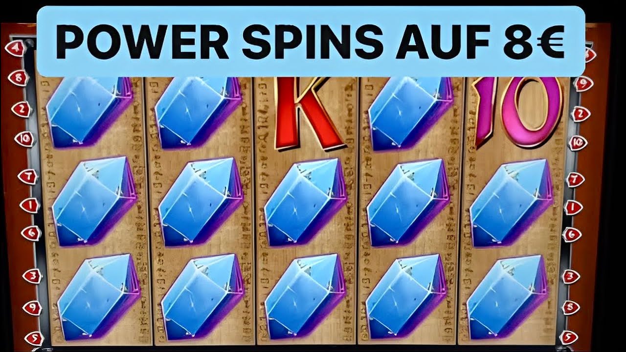 Lucky Pharao auf 8€ MEGA POWER SPINS KRISTALL GEWINN 💎 Spielothek