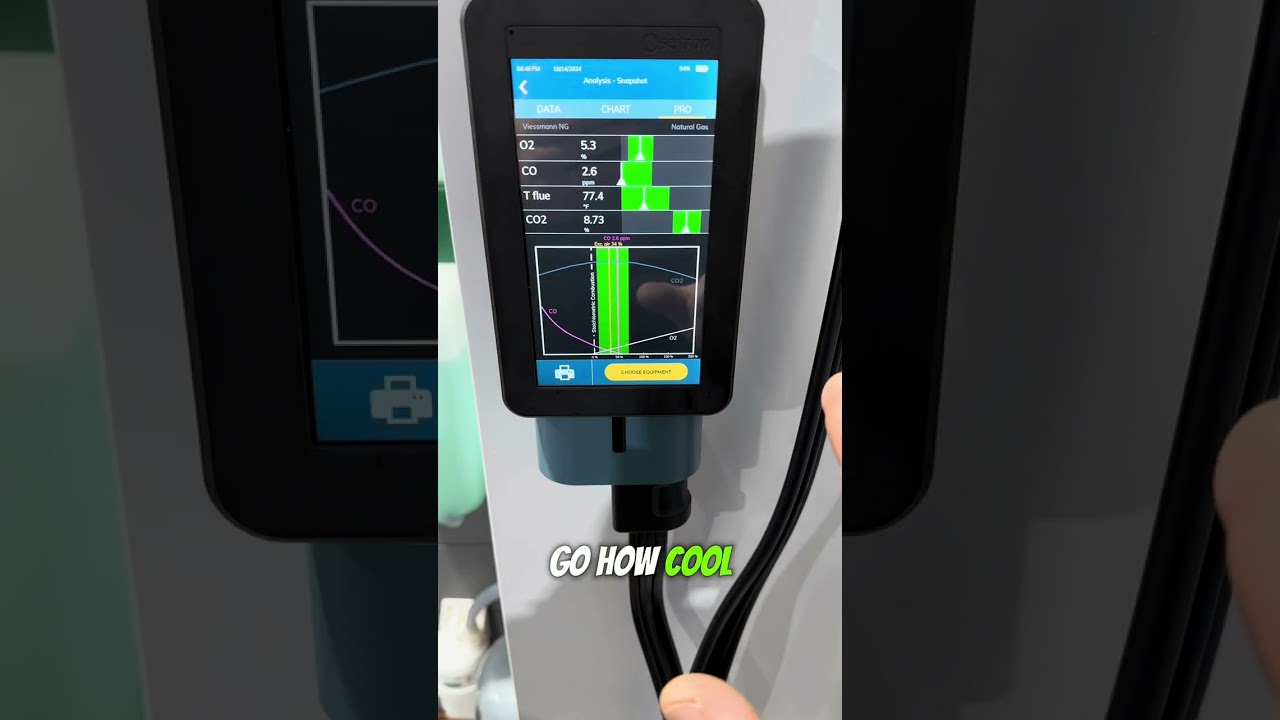 How To: Combustion Analysis on High Efficiency Hydronic Boiler