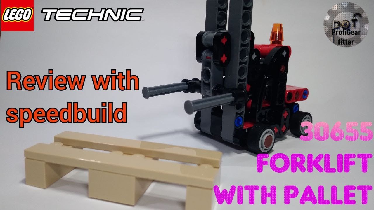 LEGO Technic 30655 Forklift with Pallet - Review