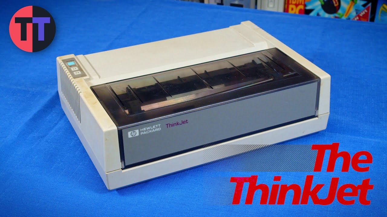 The HP ThinkJet: First Consumer Inkjet Printer