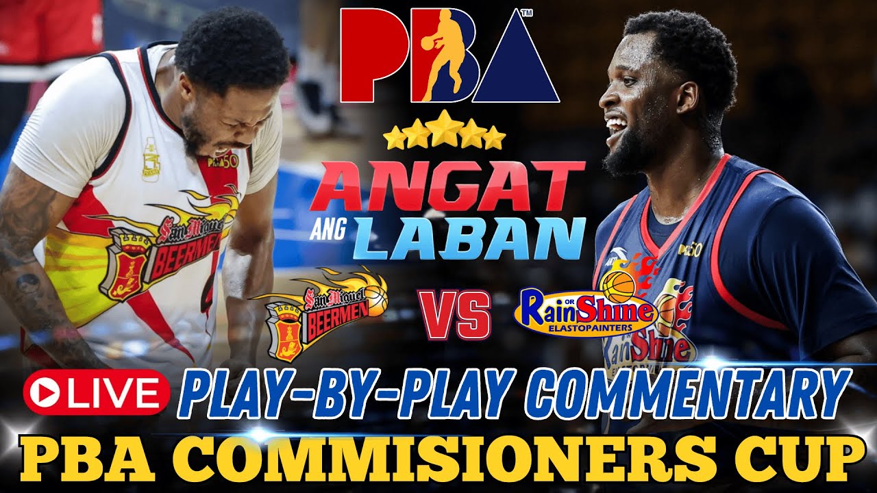 SAN MIGUEL BEERMEN vs RAIN OR SHINE | PBA COMMISIONERS CUP | LIVE SCORE & Commentary | APRIL 8, 2026