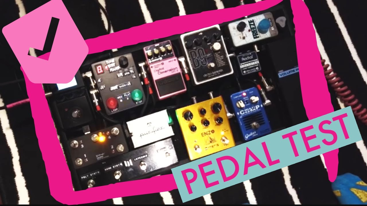 Ambient Guitar - Pedal Test