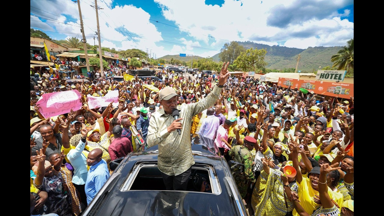 LIVE: DP Kindiki In Tigania West, Meru For Inspection of ongoing works, Kianjai Link Roads,