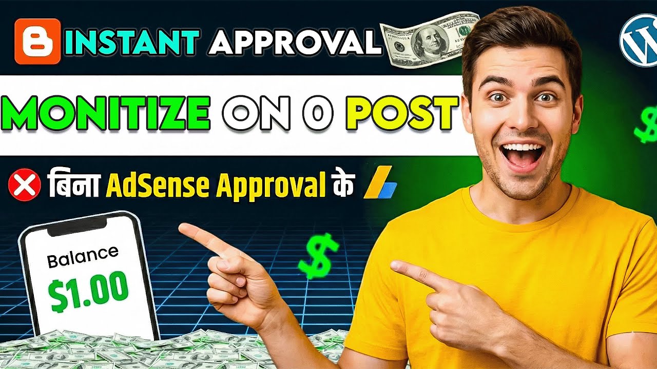 Monetize Your Website From Day One (No Post Needed) | Best AdSense Alternatives (2025)