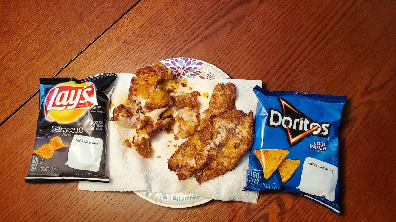 Doritos V.S. Lay's Which Is The Best Fish Breading?? (snapper catch and cook)