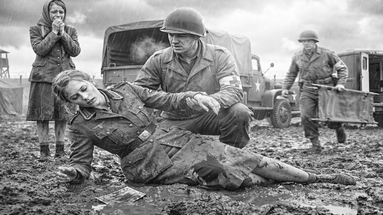 „Rochia mea e plină de sânge” - un prizonier german își pierde cunoștința în fața americanilor
