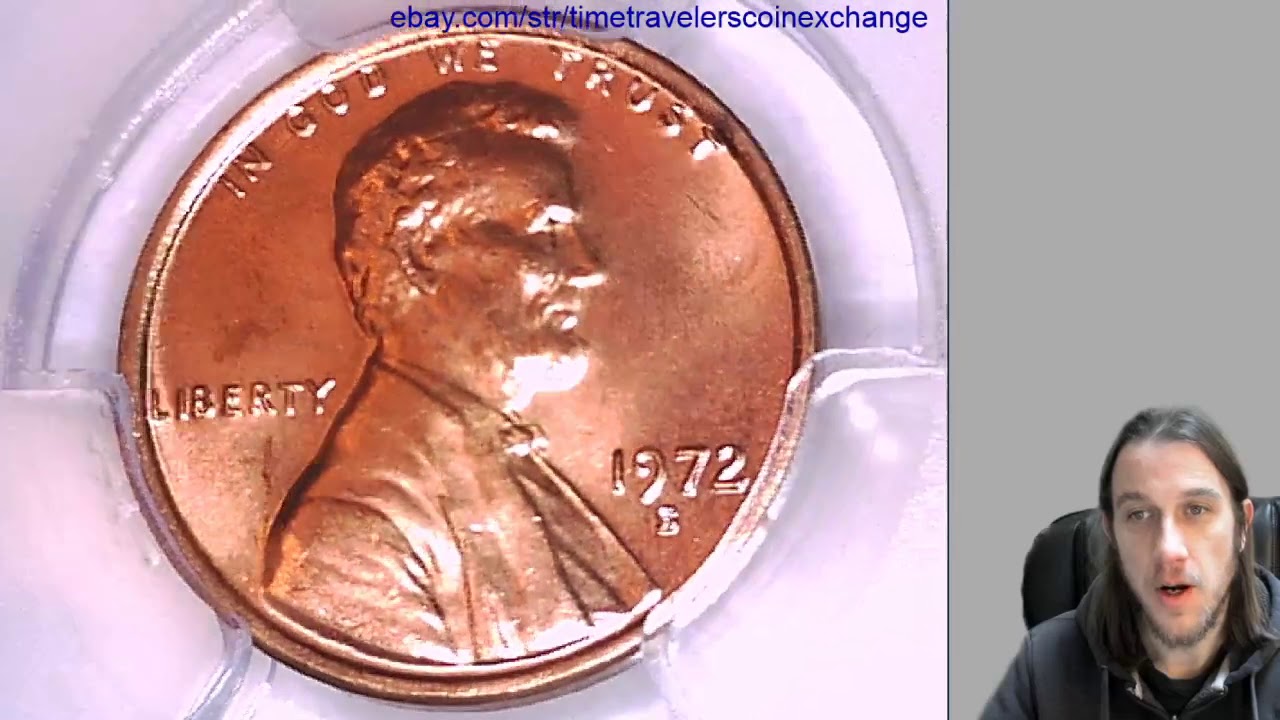 Coin Video of 1972 S Lincoln Memorial Cent PCGS MS 65 RD 36860850 Video