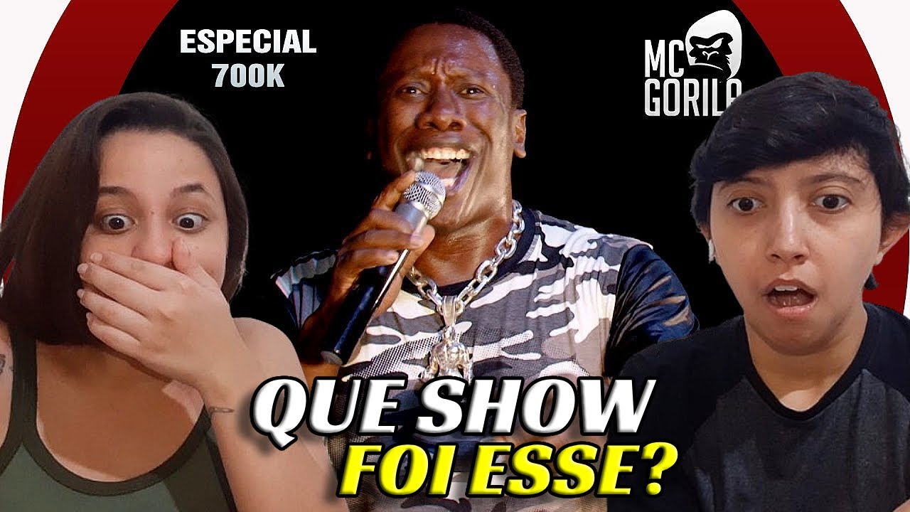 MC GORILA - ISSO FOI ABSURDO! | Ao vivo no projeto Funk Carioca (18 anos) | react