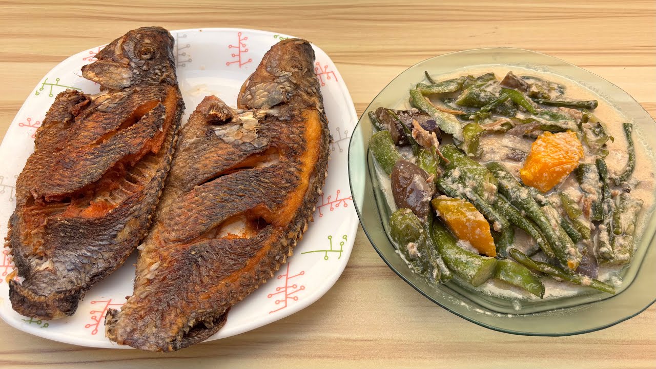 GINATAANG GULAY | PRITONG ISDA