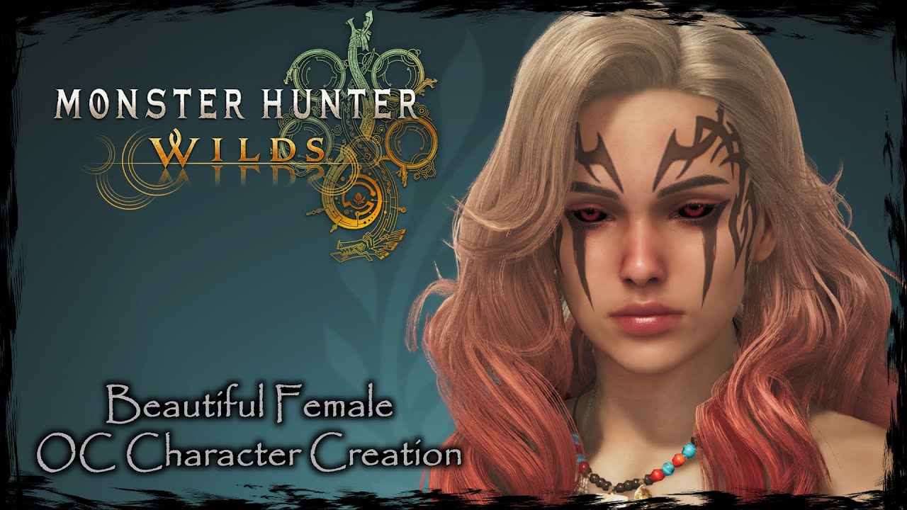MONSTER HUNTER WILDS || Beautiful Female [Original Character #3] - Female Character Creation