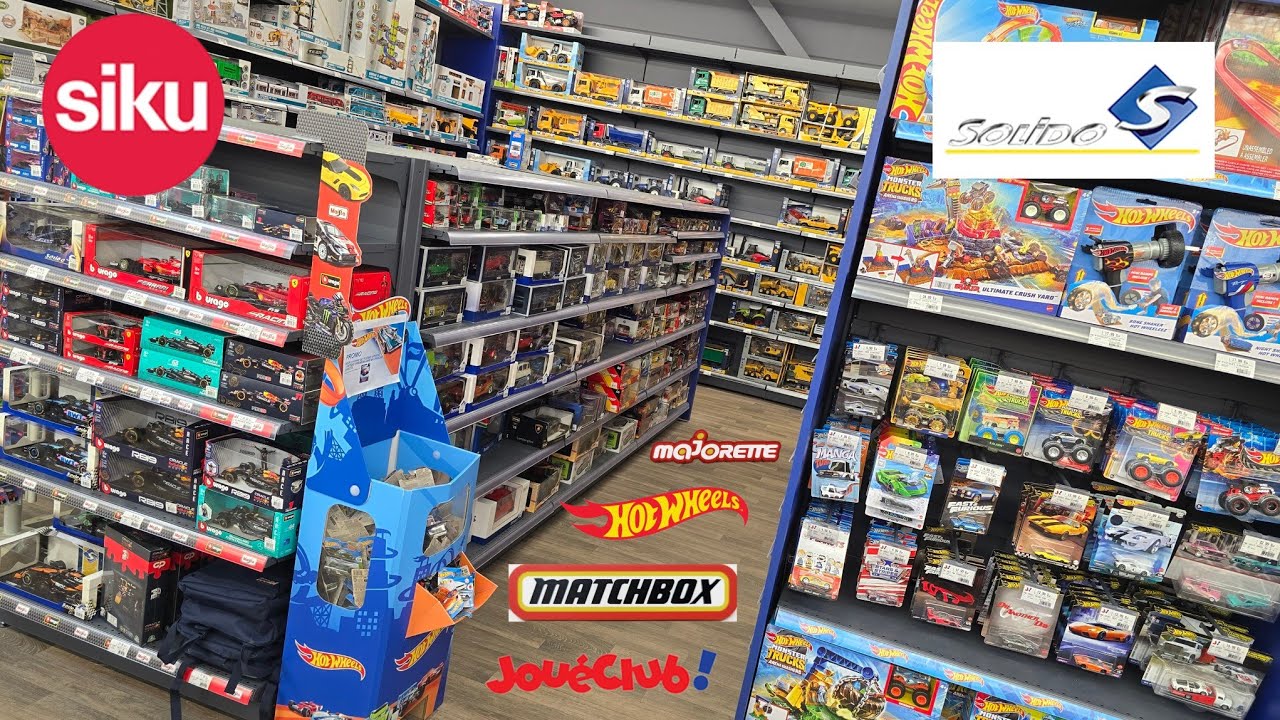 Let's search for Diecast Cars big and small scale in the JouéClub France!
