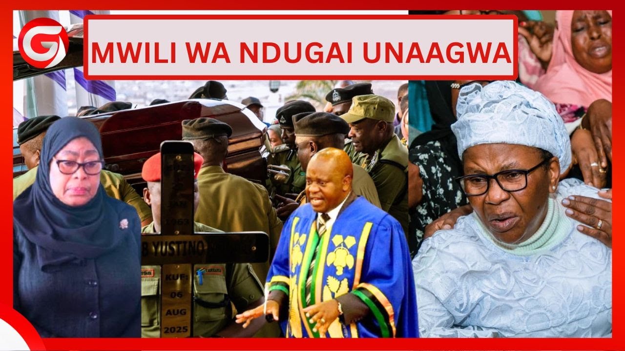 🔴#Live: RAIS SAMIA AKIWAONGOZA WAOMBOLEZAJI KUAGA MWILI wa SPIKA MSTAFU wa BUNGE HAYATI JOB NDUGAI..