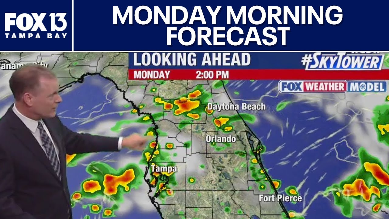 Tampa weather | Monday morning forecast