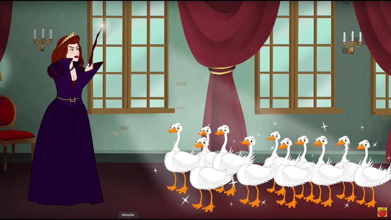 Adisebaba Cuentos en Español - Princesas - Capitulo 10 : La Princesa y Los Cisnes Salvajes