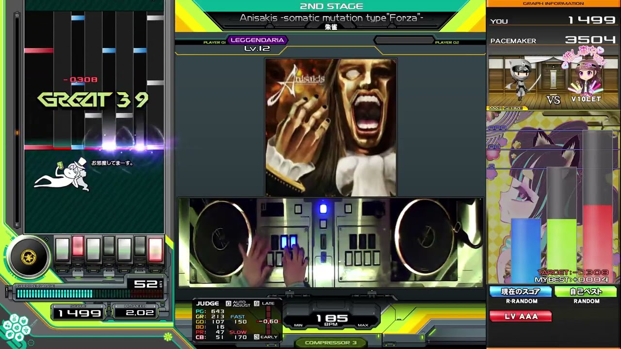 【beatmania IIDX】Anisakis -somatic mutation type