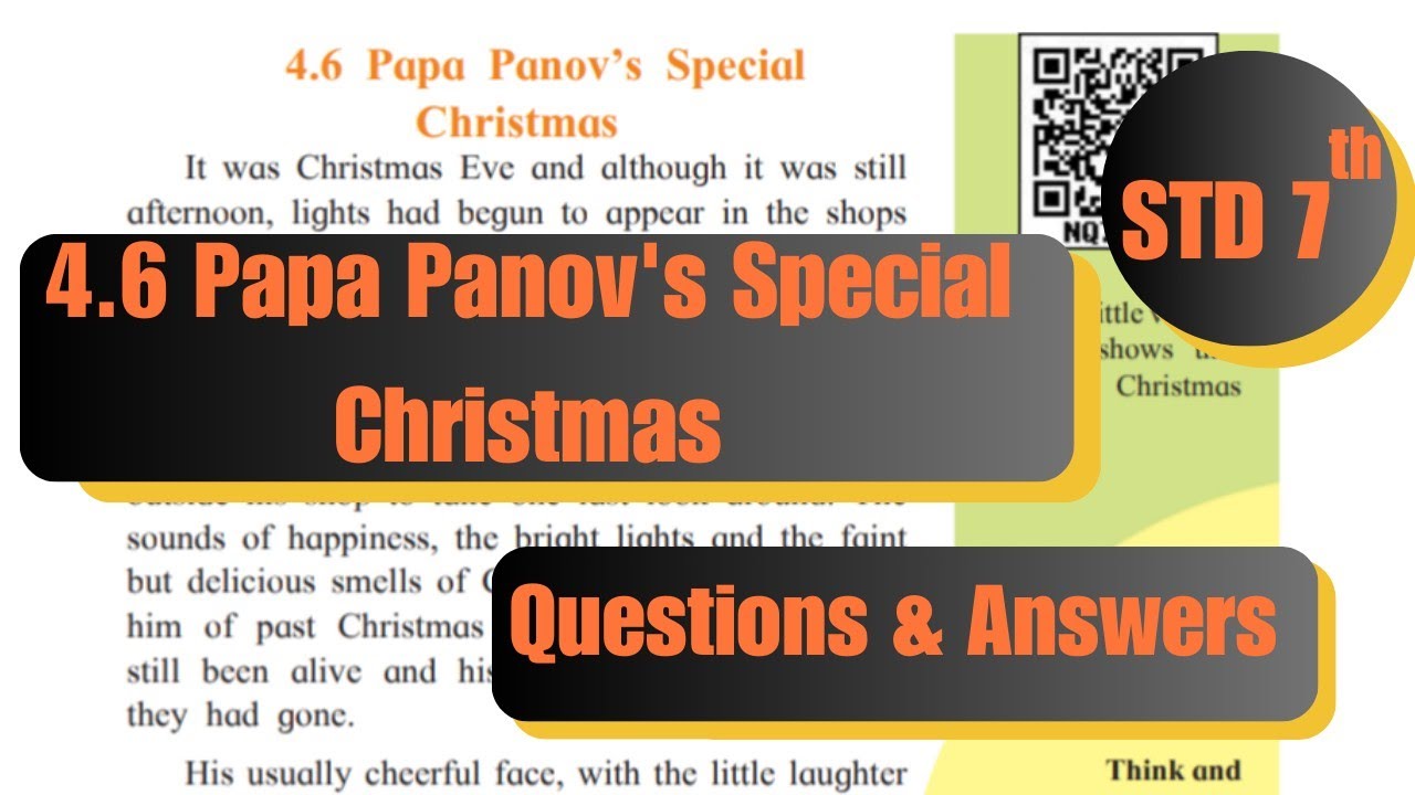Papa panov's special christmas margin questions and answers | chapter 4.6 english 7 class Workshop