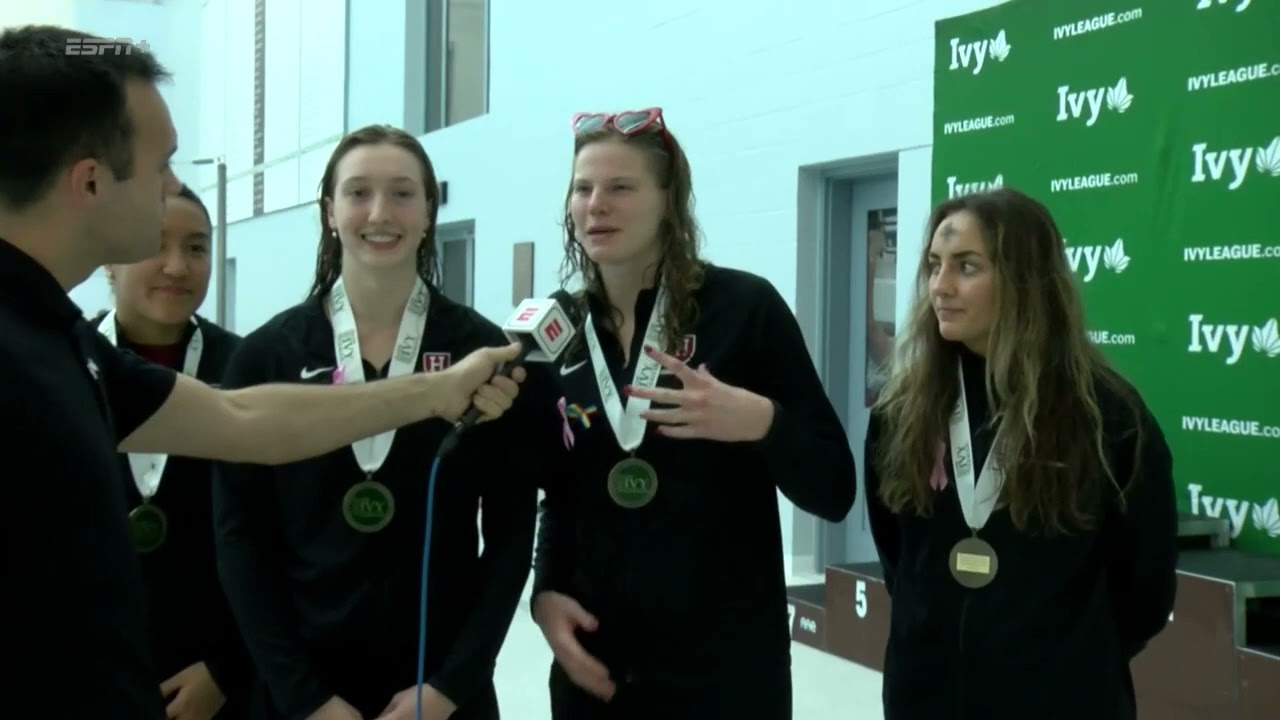 Women’s Swimming & Diving Wins 200 Medley Relay on Day One of Ivy League Championship