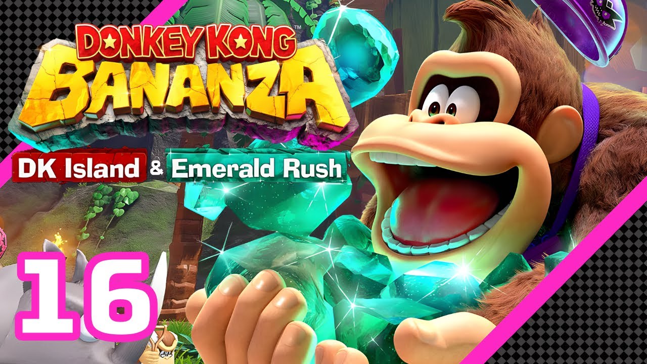 Donkey Kong Bananza DLC - DK Island & Emerald Rush (3rd Event) - Full Playthrough (16)