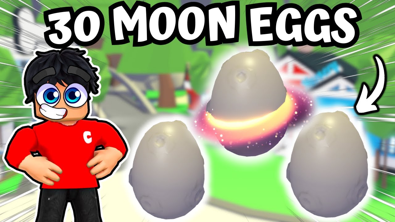 WIR ÖFFNEN 30 MOON EGGS in ADOPT ME! | Adopt Me Update