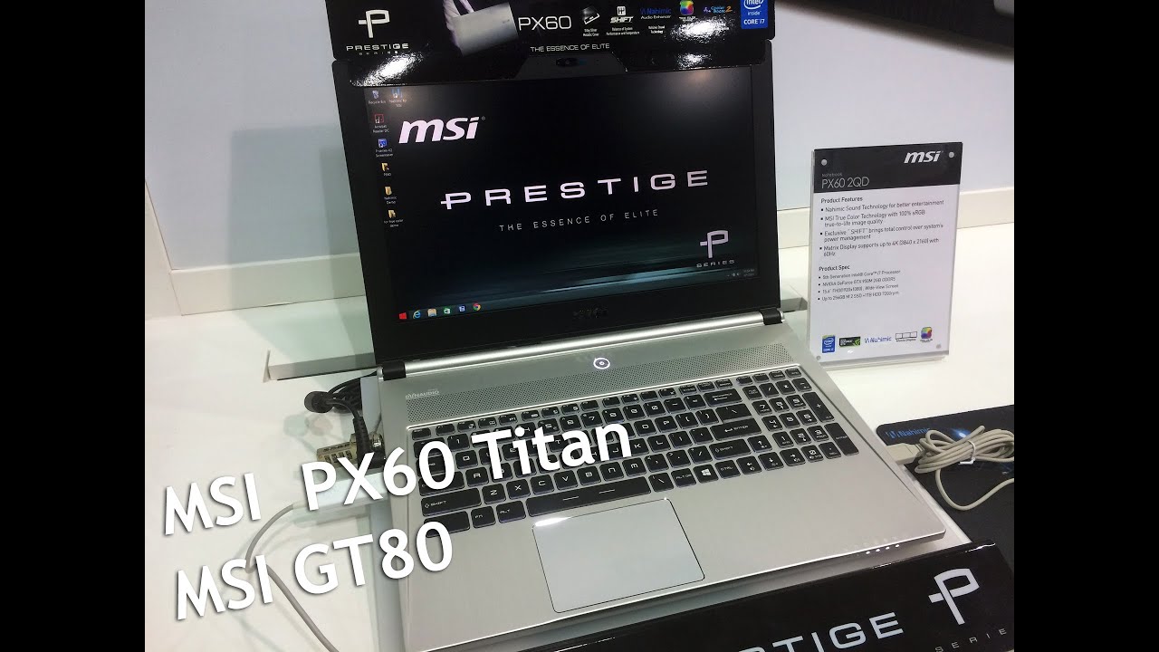 Новые ноутбуки MSI, технологии NVIDIA G-SYNC и Tobii EyeX | Computex 2015 - Keddr.com