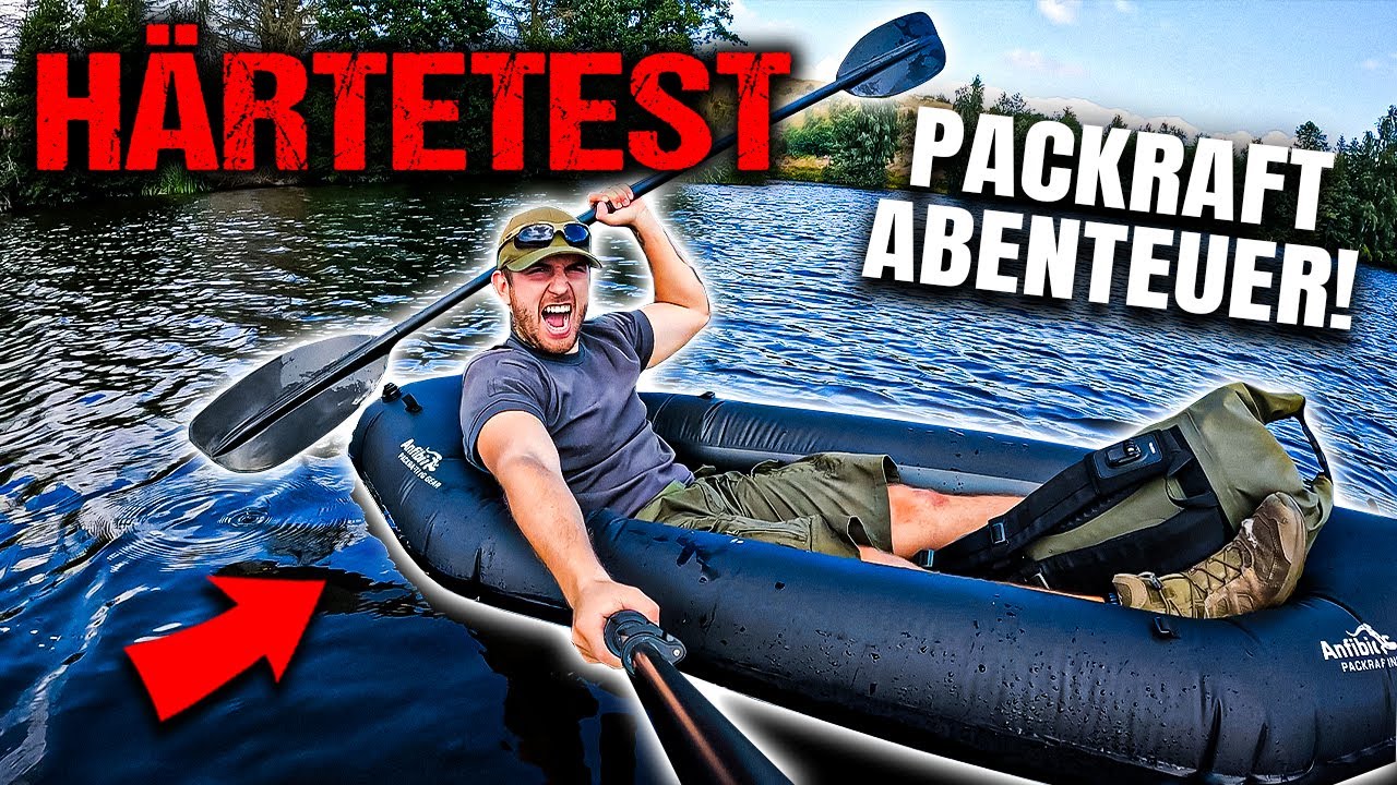 24H PACKRAFT TEST - NANO RTC XL - Overnighter | Kuni