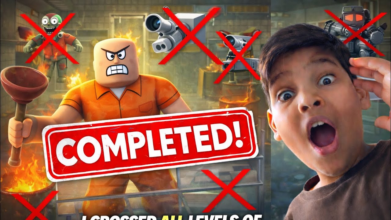 Crossing Barry’s prison run part - 1