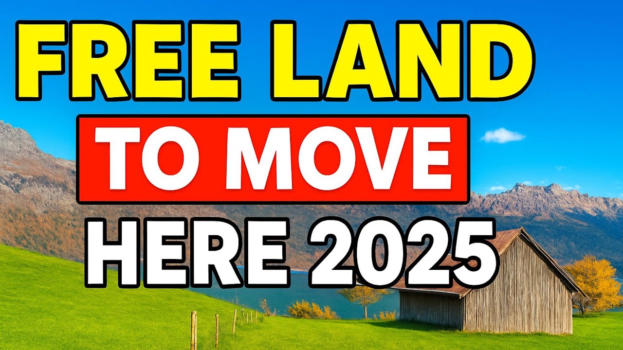 SECRET Towns Giving Away FREE Land in 2025!
