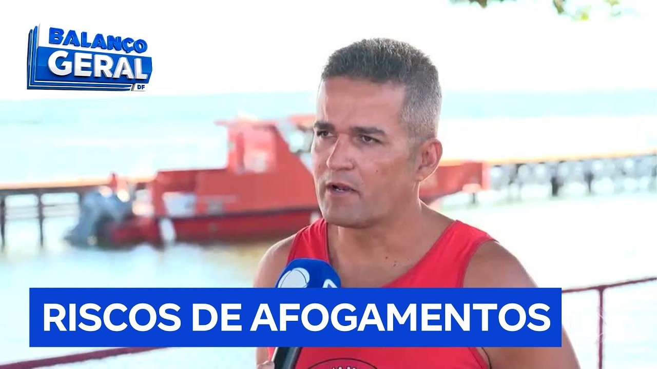 Alerta: três afogamentos simultâneos no Lago Paranoá mobilizam bombeiros | Balanço Geral DF