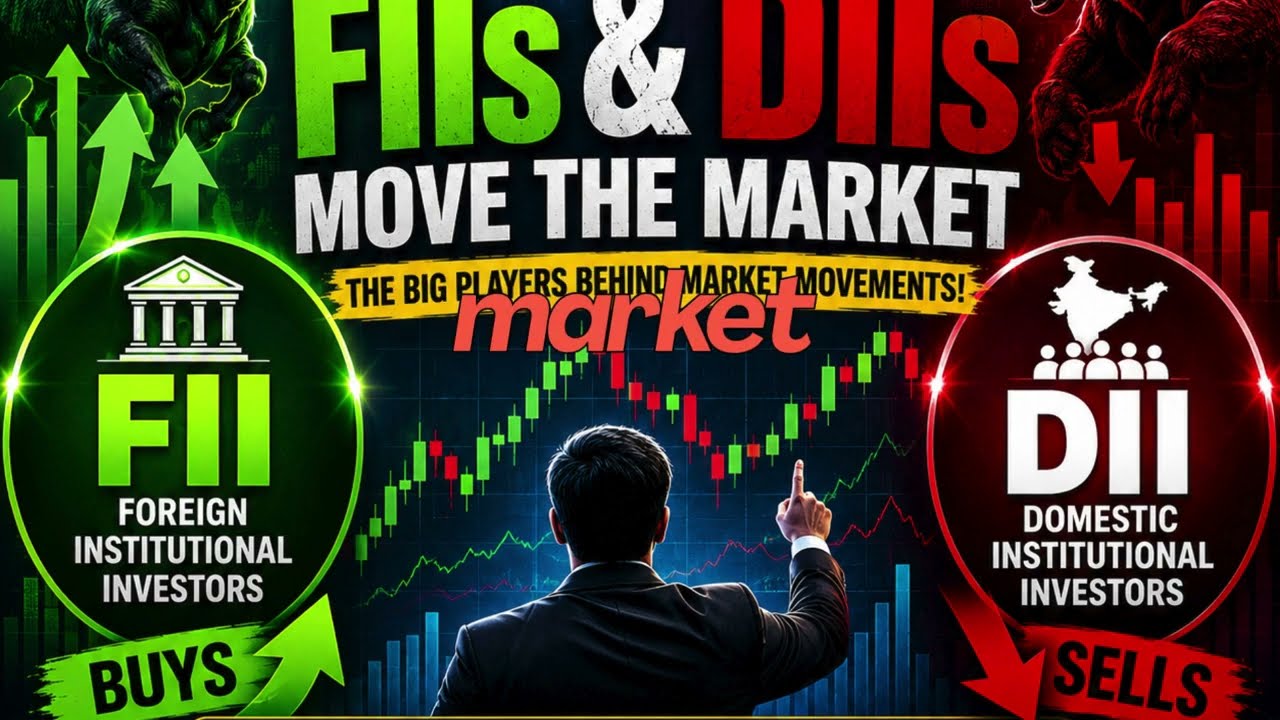 How FIIs & DIIs Move the Market
