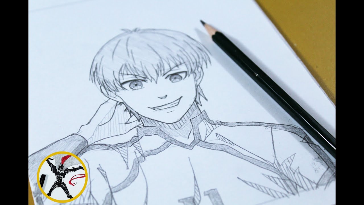 How to Draw Isagi Blue Lock Step by Step – Easy Anime Drawing Tutorial for Beginners