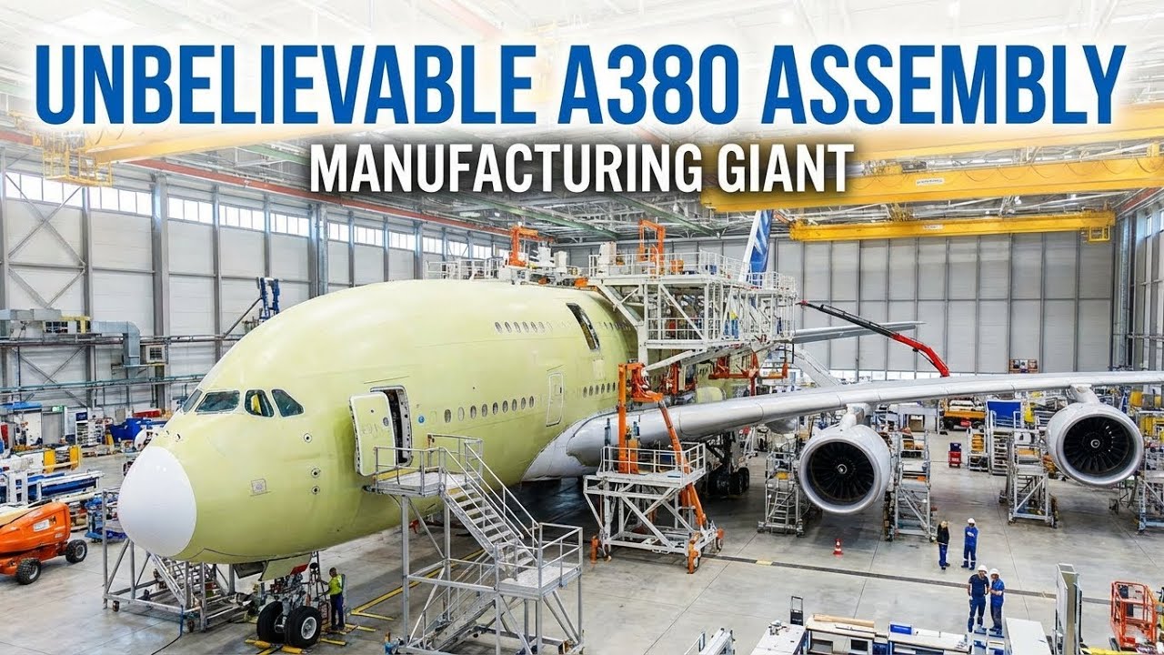 How Aeroplane Is Made | Aircraft Manufacturing Process Step by Step | Aviation Documentary