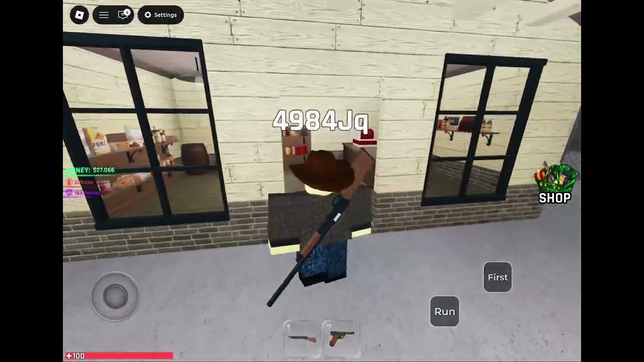 Me being trash at random mafia shooter