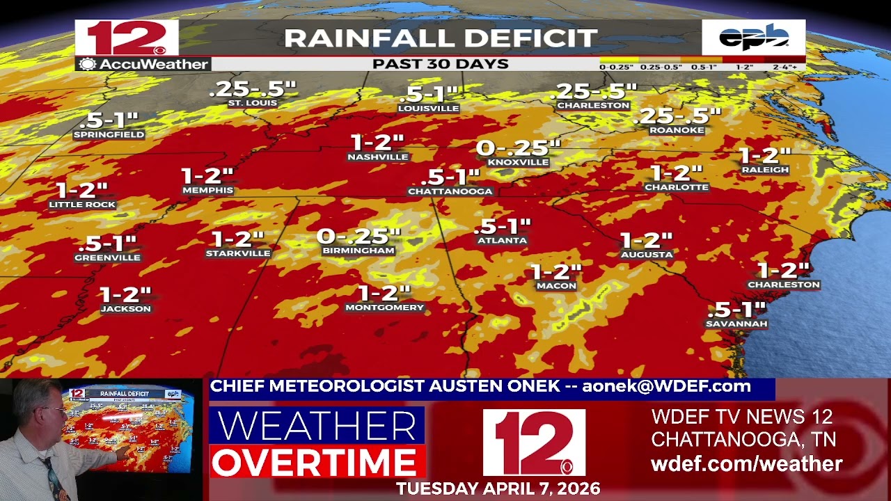WDEF TV NEWS 12 WEATHER OVERTIME - TUE APR 7 2026