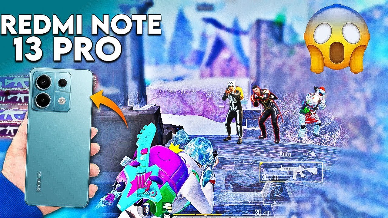 Redmi Note 13 Pro Pubg Test 🥵 | Smooth + 60 FPS ⚡ | Pubg Mobile Gameplay